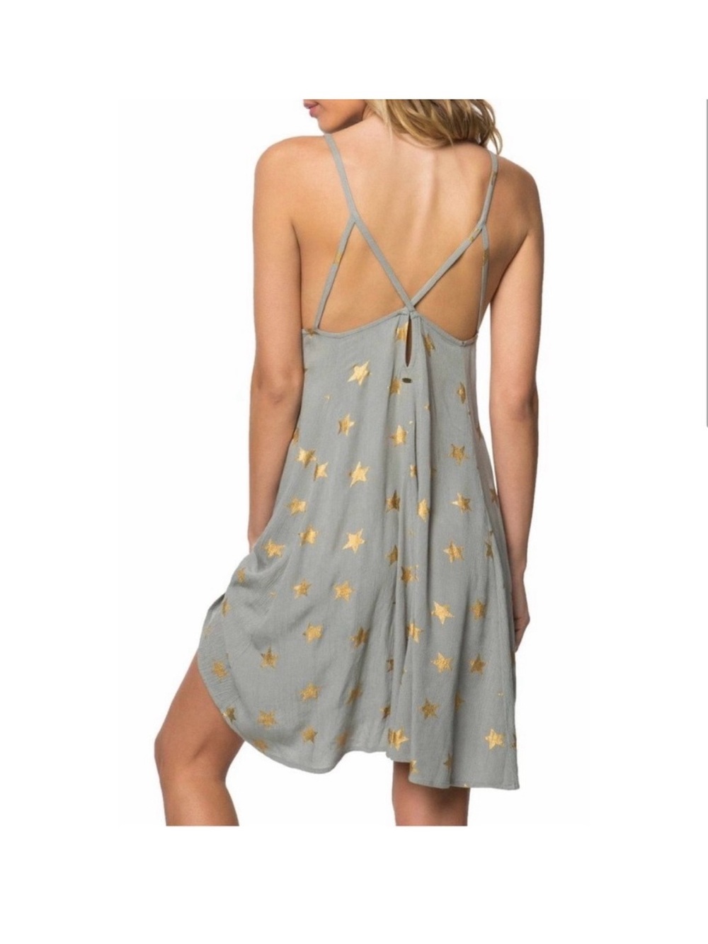 O'Neill Faye star print mini dress